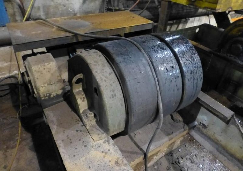 120 TON PANDJIRIS RANSOME MODEL #PR-240 WELDING TANK TURNING ROLLS, 60 TON DRIVE &amp; 60 TON IDLER: STOCK #13348