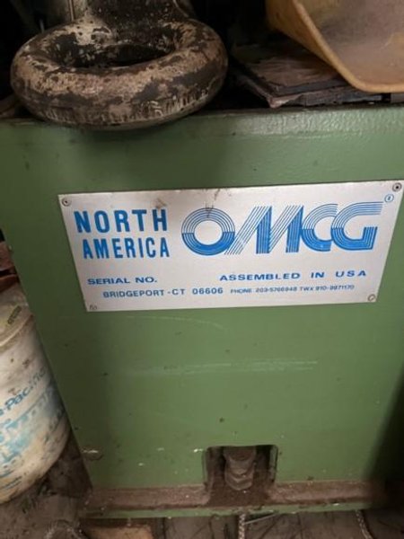 NEW OMCG MDL# TRG30 AUTOMATIC BLANKING AND FORMING MACHINE