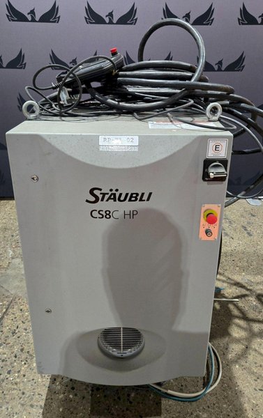 STAUBLI TX200 / CS8C TX200 ROBOT ARM AND CABINET USED