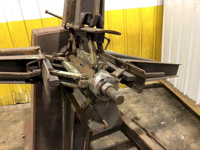 4000 LB 2 TON X 24" MECON  PULL OFF SINGLE END COIL REEL UNCOILER: STOCK 12053