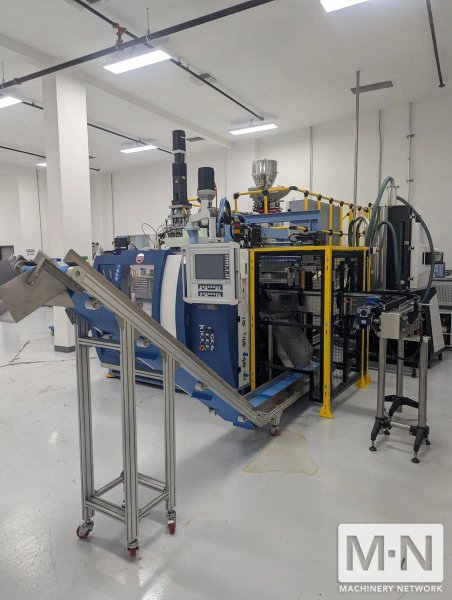 FONG KEE MODEL EHB 65T03SS ELECTRIC EXTRUSION BLOW MOLDING MACHINE MFG 2022