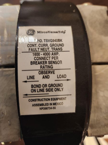 GENERAL ELECTIC TSVG940BK 1500 – 4000 AMP MICROVERSA TRIP UNIT NIB