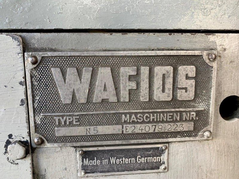 Wafios Model N5 High Speed Nail Header
