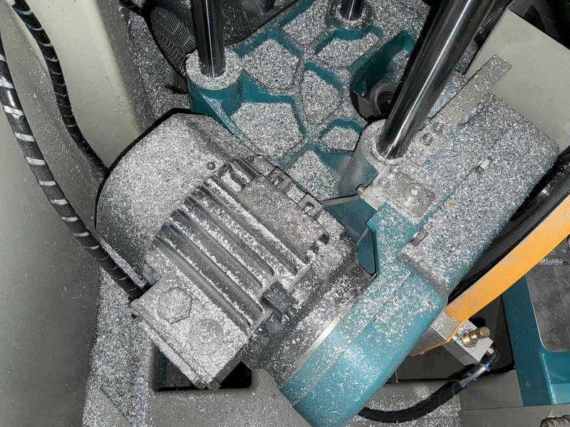 ATECH YILMAZ MODEL #VK 420 NON FERROUS V-CUT &amp; 90° END NOTCHING SAW, NEW 2025 : YOBRO 26345