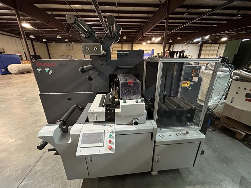 2 Brotech DF330 Packaging and Labels Finishing Machines, 2021