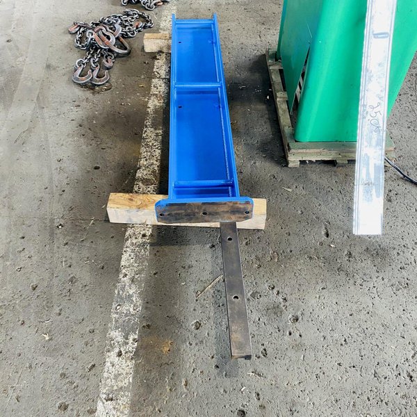 8' X 1/4" STEELWELD 4B-8 MECHANICAL SHEAR. STOCK # 0415921