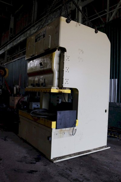 220 TON STAMTEC GAP FRAME DOUBLE CRANK PRESS: STOCK #73494
