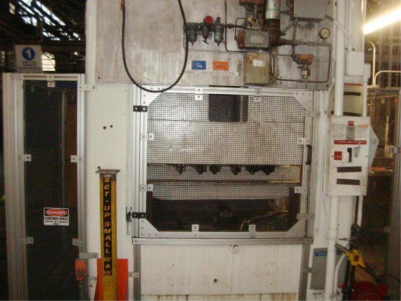1000 TON WILLIAMS &amp; WHITE 96" X 48" BED 4-POST HYDRAULIC PRESS: STOCK# 15313