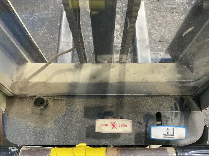 Crown 1500 Lbs Electric Walk Behind Pallet Stacker - 15b-s