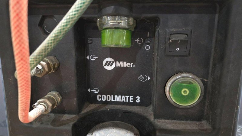 MILLER COOLMATE 3 WATER COOLANT SYSTEM 3GALLON 500AMP USED