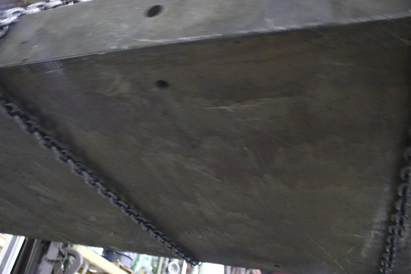 12' X 4' X 7" T SLOTTED BOLSTER PLATE: STOCK #75865