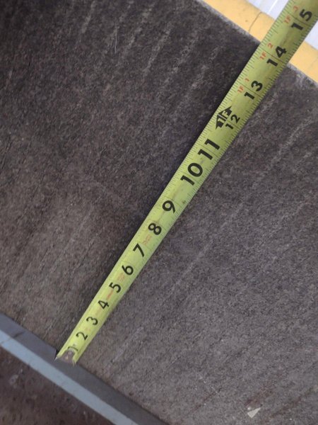 8' X 4' X 14" ROCK OF AGES PRECISION LAYOUT INSPECTION GRANITE TABLE: STOCK #23806