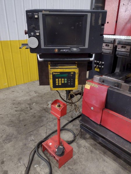 80 TON X 8' AMADA MODEL #FBD-8025 NT CNC HYDRAULIC PRESS BRAKE NEW 2004 : STOCK #23473