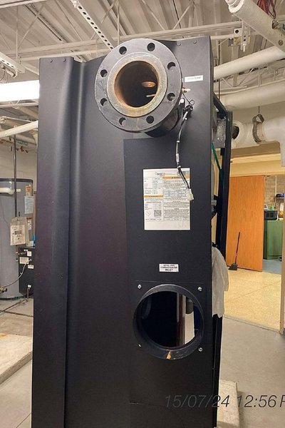 Aerco Benchmark BMK2000 NG Condensing Boiler – Never Used, Was Dropped During Shipping