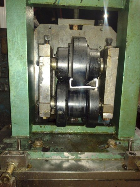 14 STAND X 2” TISHKEN MODEL #14-MW-2 ROLLFORMER 8" ROLL SPACE: YOBRO #24861