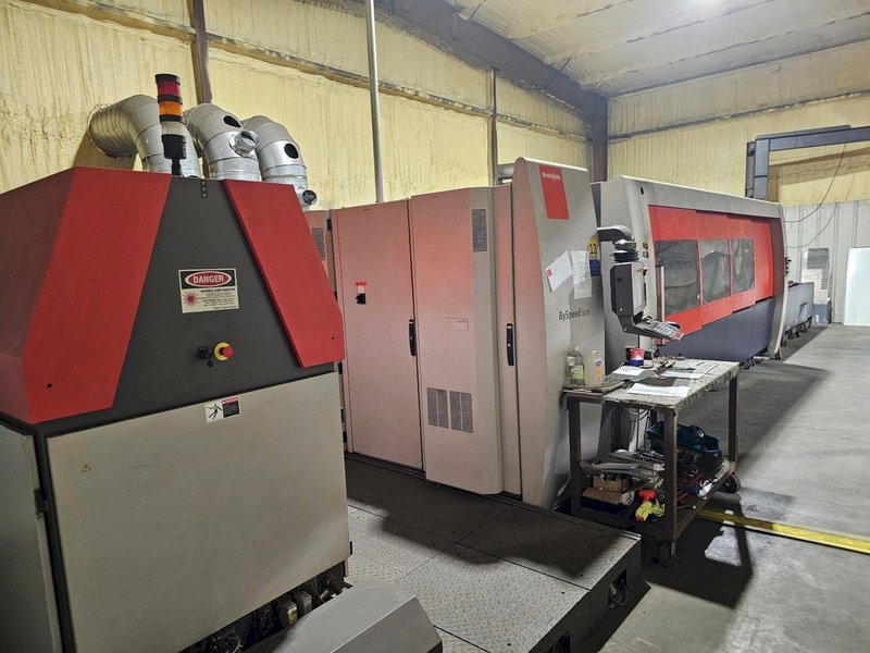 6,000 Watt Bystronic BySpeed 3015 CO2 Laser, 2010 – 5′ x 10′