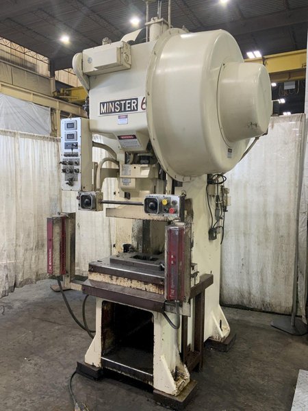 60 TON MINSTER MODEL 6 SS FIXED BASE GAP FRAME PRESS: STOCK #81620