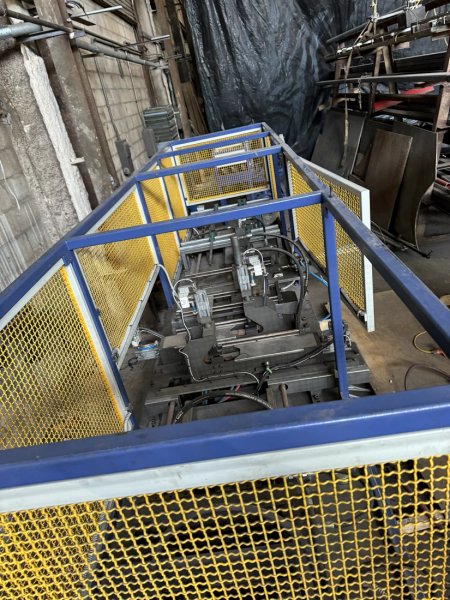 2015 EUROBEND MODEL #PLT AUTOMATIC ZIG-ZAG WIRE MESH WELDING LINE FOR TRUSS REINFORCEMENTS: YOBRO #24463