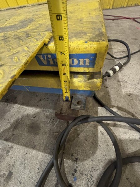 2,500 LBS 48" X 58" BISHAMON ELECTRIC PLATFORM LIFT TABLE: STOCK #23434