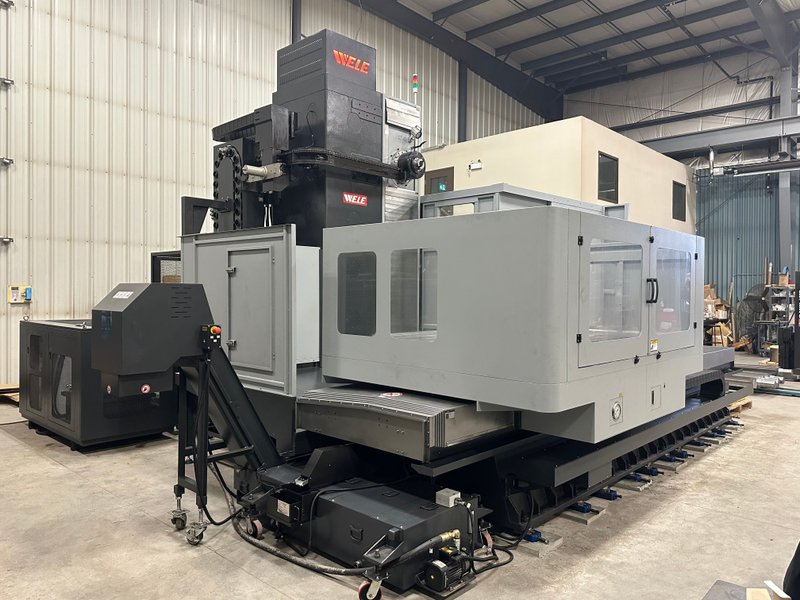 WELE 5.12" CNC HORIZONTAL TABLE TYPE BORING MILL with Fanuc Control Brand New