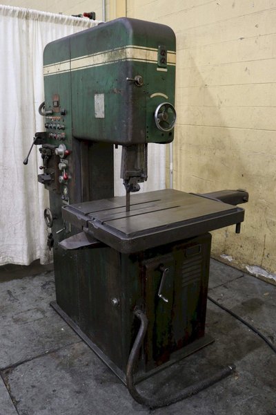 20" POWERMATIC VERTICAL BANDSAW: STOCK #73435