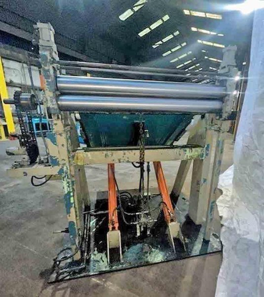 60" x 7.00" x 60,000#/45,000#  Paxson/ Braner Slitting Line STOCK# 3696