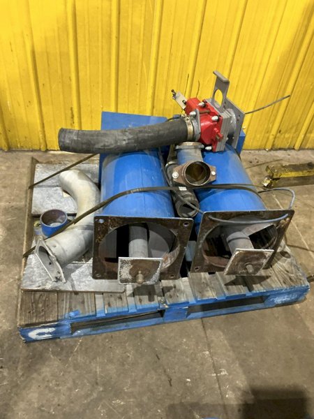 60" x 60" BCP MODEL #A4-9479 SPINNER HANGER SHOT BLAST MACHINE, NEW 1999: YOBRO #26149