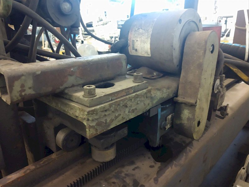 144" RANSOME TANK SEAM WELDER WITH MILLER WELDING COMPONENTS: STOCK 13395