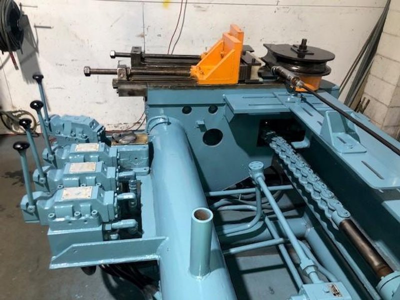 3-1/2" WALLACE MODEL 500-3-1/2 HYDRAULIC TUBE &amp; PIPE BENDER STOCK# 2365