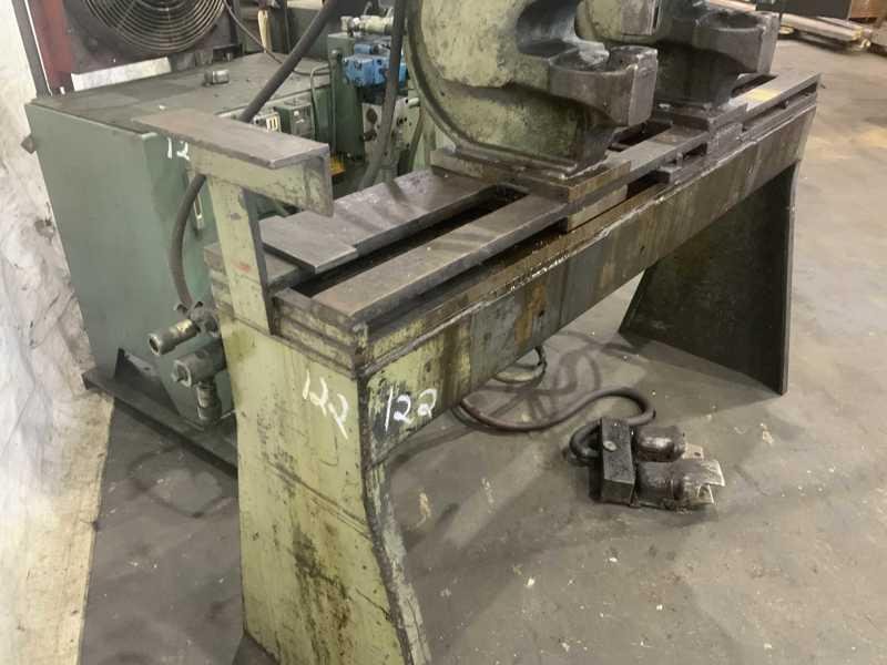 (2) 90 TON W A WHITNEY FLANGE HYDRAULIC PUNCH PRESS: STOCK #78821