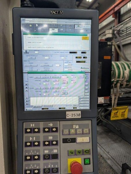 Nissei Used FVX660III-400L Injection Molding Machine, 720 Ton, 168 oz., 460V, yr. 2015 - Includes Robot
