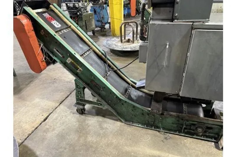ROACH 10" WIDE BELT CONVEYOR, STOCK # 14371J