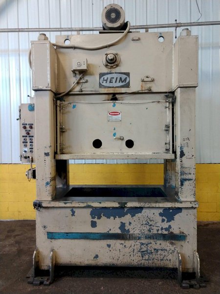 150 TON HEIM MODEL S2-48-60 SSDC PRESS, 3" STROKE: STOCK #14314