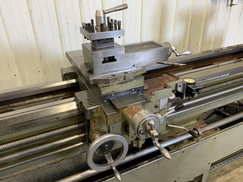 24" X 120" JET MODEL 24X120PGH, GAP BED ENGINE LATHE: STOCK #81559