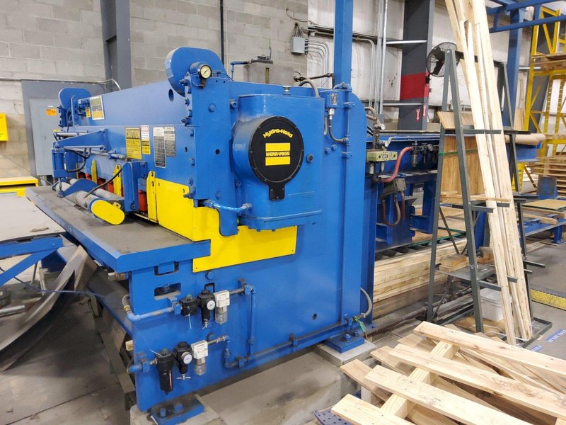48" x 20,000 LBS X .080" HERR VOSS CUT-TO-LENGTH LINE W/ PRECISION LEVELER: STOCK #22693