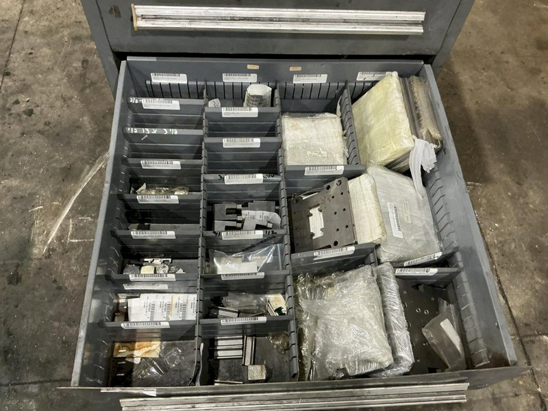 7 DRAWER X 30” X 28” X 59”  STANLEY VIDMAR TOOL STORAGE CABINET: YOBRO #26073