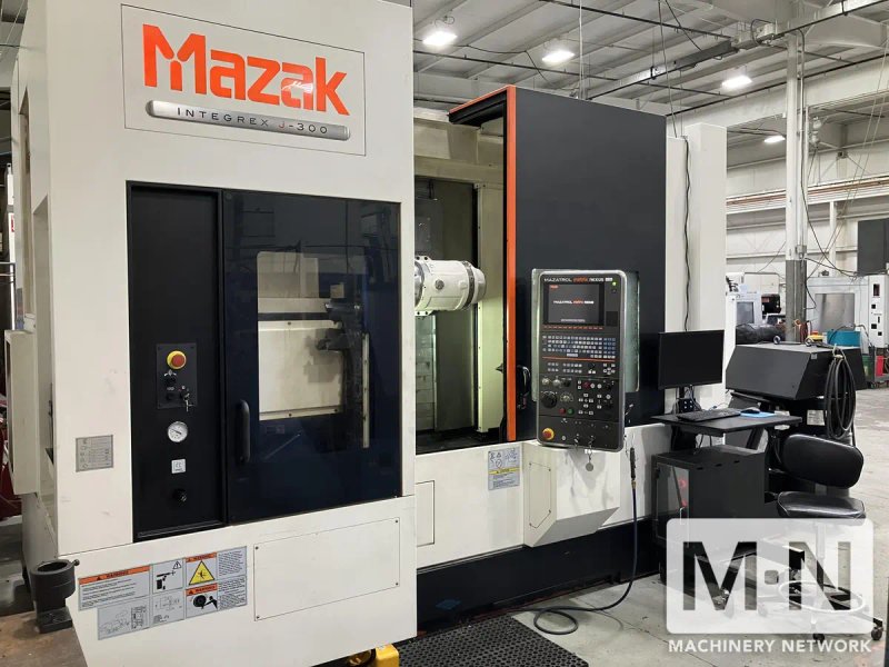 Mazak Integrex J300 5-Axis CNC Lathe, 2012