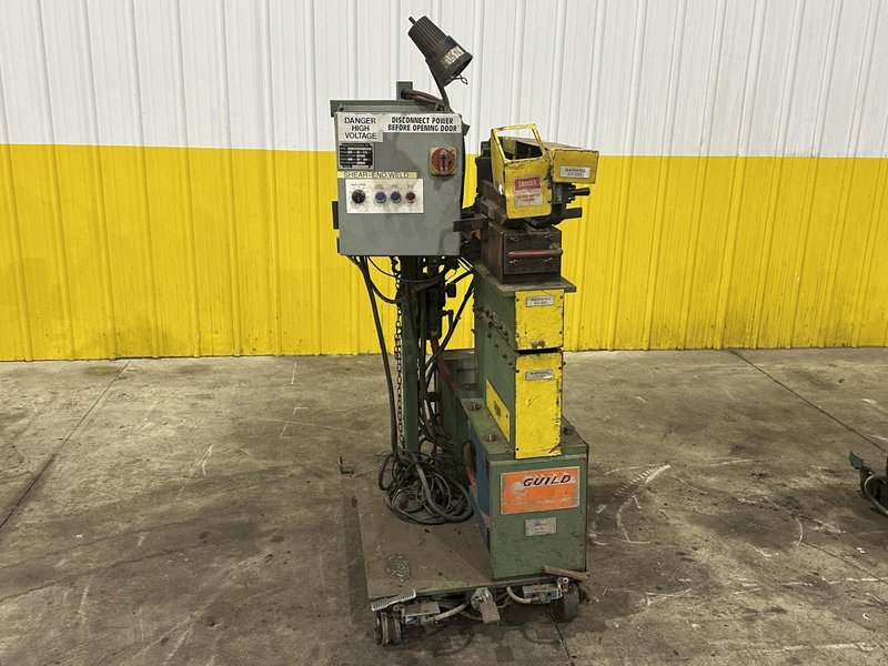 10" GUILD MODEL #PSA-200 SHEAR END COIL STRIP WELDER: STOCK #22606