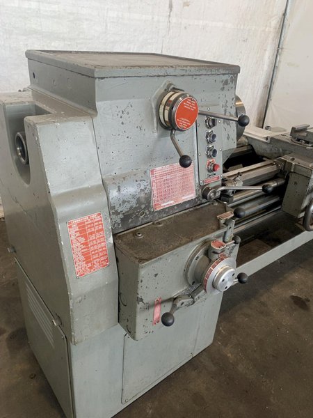 17" X 54" SOUTH-BEND ENGINE LATHE. STOCK # 0151124