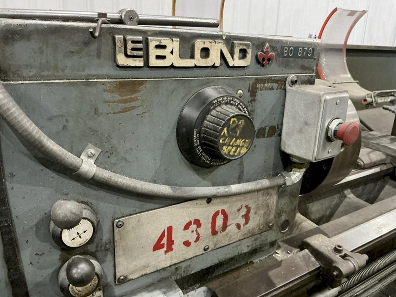 LEBLOND MODEL 12E ENGINE LATHE: YOBRO #26268