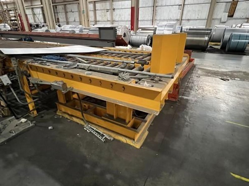 72" x 10,000 LB Banding Line With 5 Ton Monorail System STOCK #3044