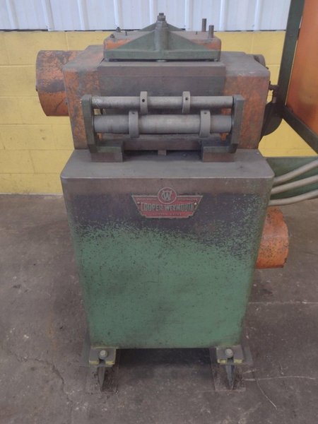 12" X .100" CWP MODEL #12A POWERED COIL STRIP STRAIGHTENER: STOCK 15285