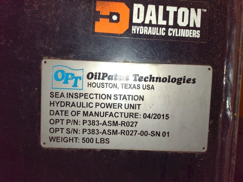 16" OIL PATCH TECHNOLOGIES (OPT)  (NEW 2015) MODEL #TDS-150 MAGNETIC PARTICLE INSPECTION MACHINE SYSTEM, FOR  DOWN HOLE PIPE &amp; TUBE: STOCK #19389