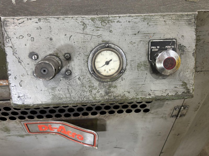 1-1/4" DIACRO MODEL #6 HYDRAULIC POWER PIPE &amp; BAR BENDER: STOCK #23184