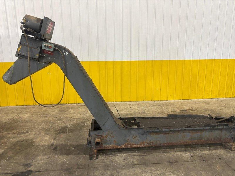 JORGENSEN INCLINED CHIP CONVEYOR: STOCK 22284