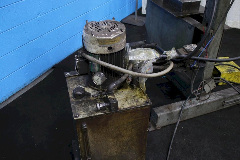 50 TON  CUSTOM H FRAME HYDRAULIC SHOP PRESS: STOCK #75140