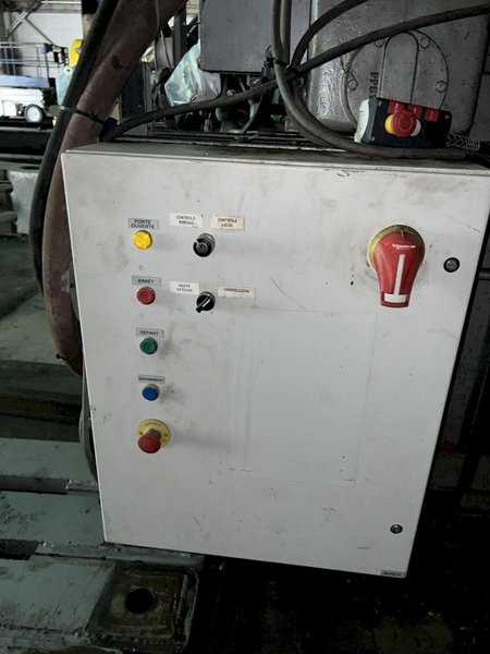 400 TON x 16' RODGERS MODEL #1F400 HYDRAULIC INCLINED FRAME HORIZONTAL WHEEL PRESS: STOCK #15558