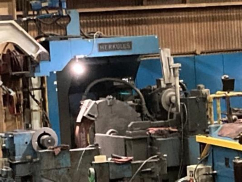 23.58" (600MM) / 17.68" (450MM) X 216" (5500MM) HERKULES WS600/450 X 5500 CNC ROLL GRINDER