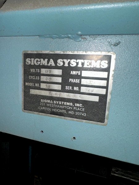 SIGMA BOWL FEEDER: STOCK #23082