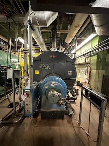 125 HP Hurst Low Pressure Steam Boiler, 2005